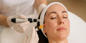 lifting do vampiro com PRP e microagulhamento facial para rejuvenescimento da pele