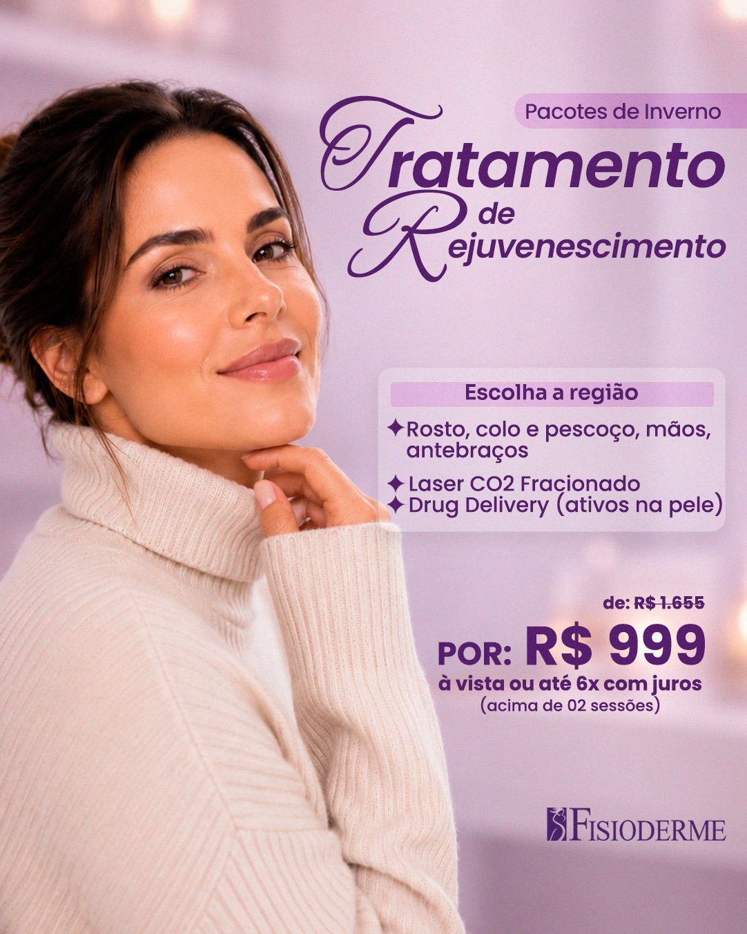 Pacote de Inverno: Tratamento de Rejuvenescimento